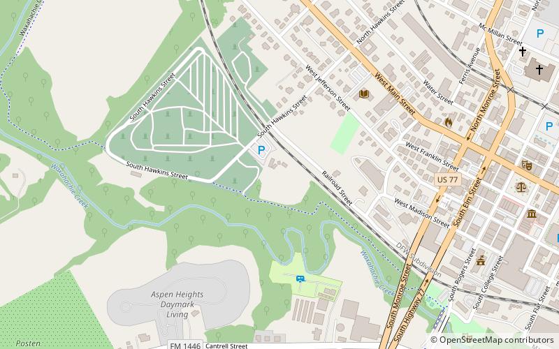 Richards Park location map