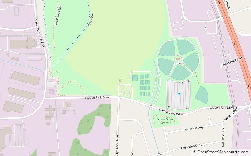Lagoon Park Golf Course location map