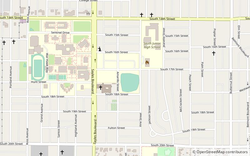 McMurry University location map