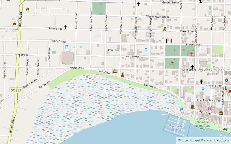 santa elena history center beaufort location map