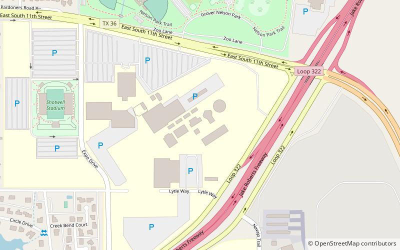 Taylor County Expo Center location map