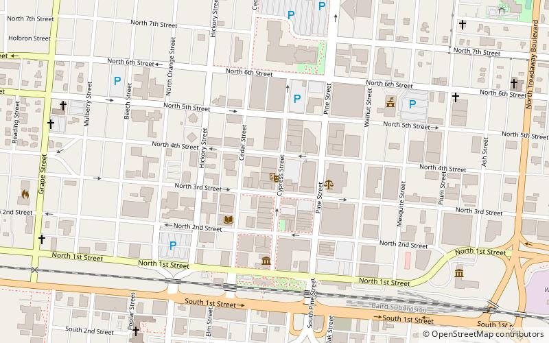 Paramount Theatre location map