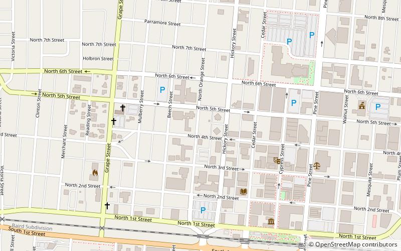 First Presbyterian Church location map