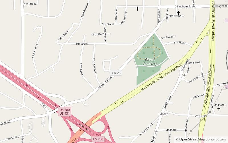 Brooks-Hughes House location map