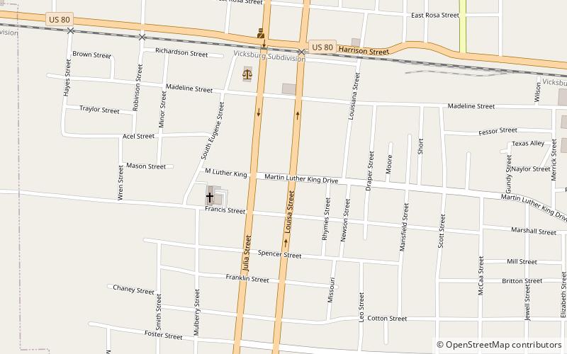 kosciol episkopalny sw dawida rayville location map