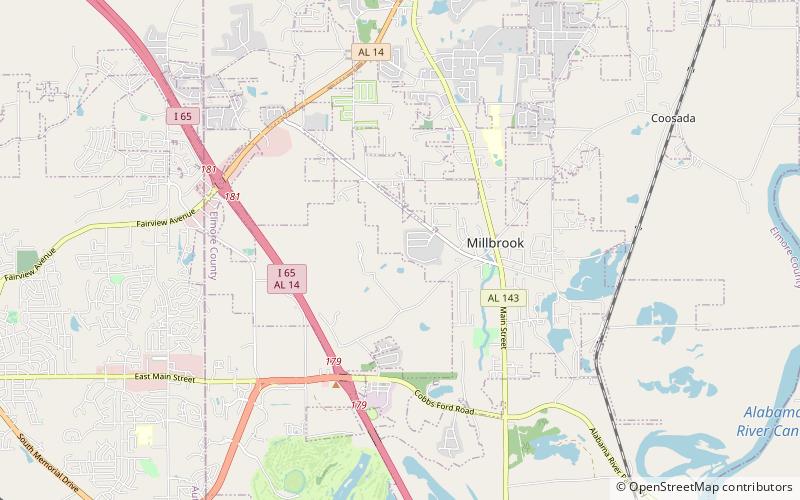 Millbrook location map