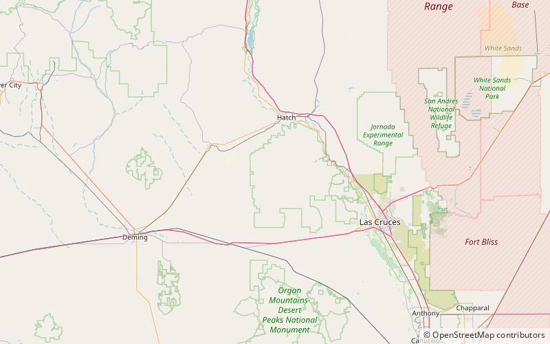 Sierra de las Uvas location map