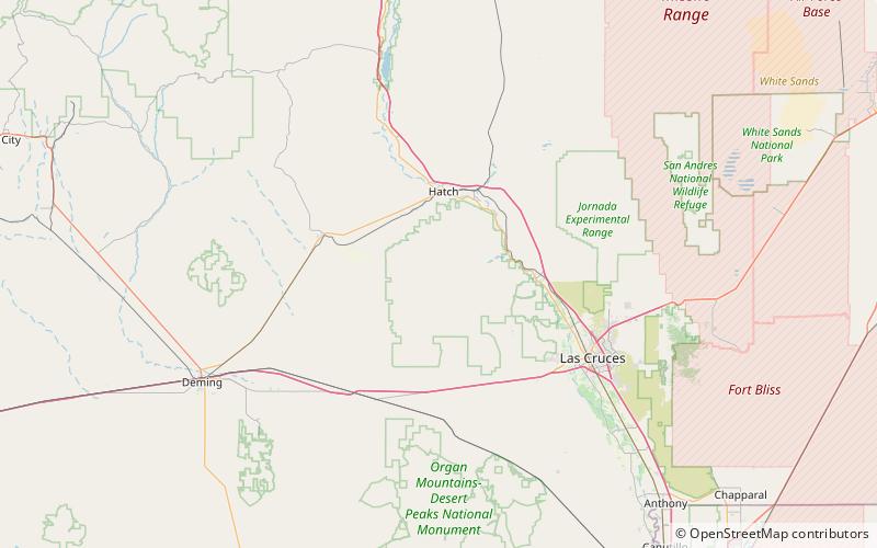 Blue Mesa Observatory location map