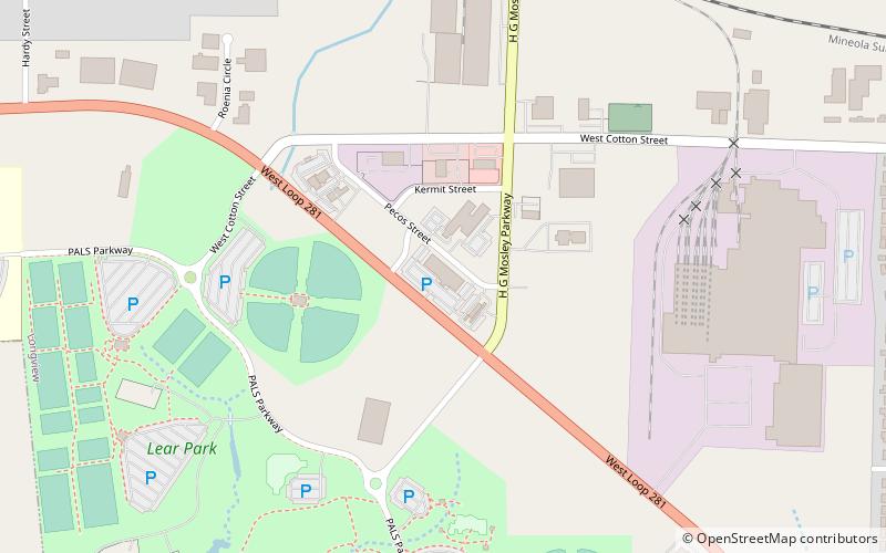 Longview Bingo Center location map