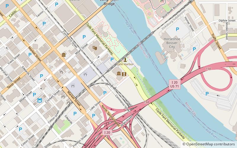 sci port shreveport location map