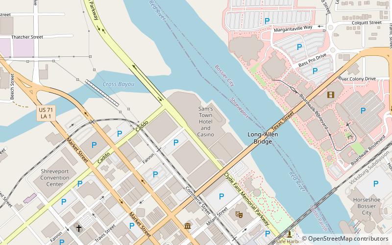 Sam's Town Hotel and Gambling Hall location map