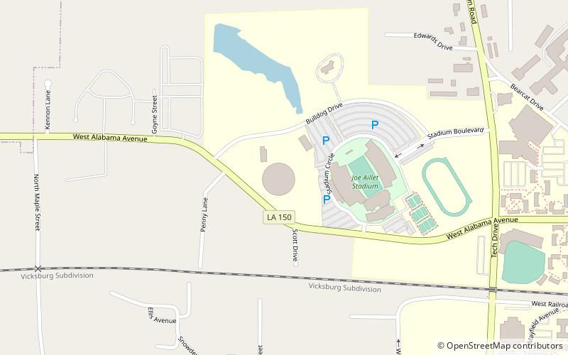 Thomas Assembly Center location map