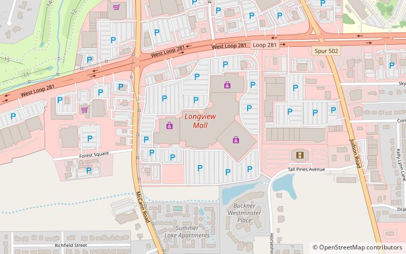 longview mall location map