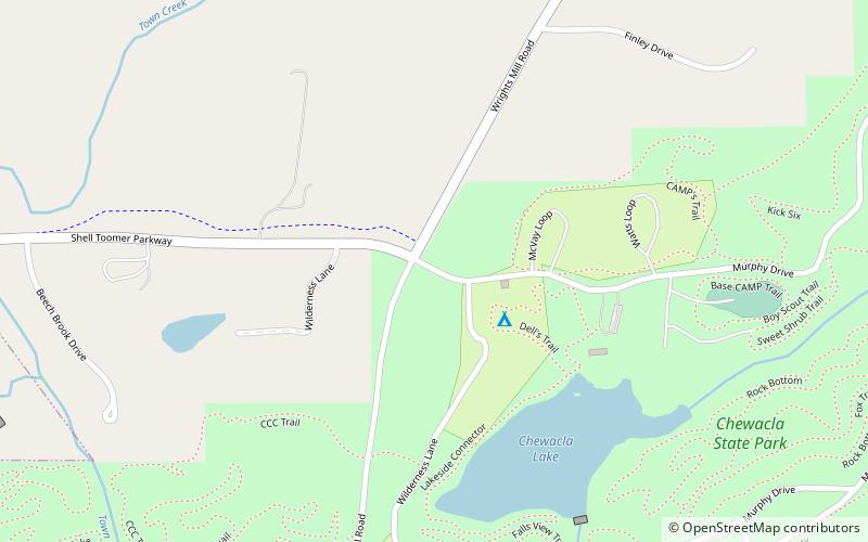 park stanowy chewacla auburn location map