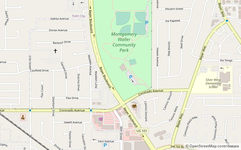 Montgomery Memorial location map