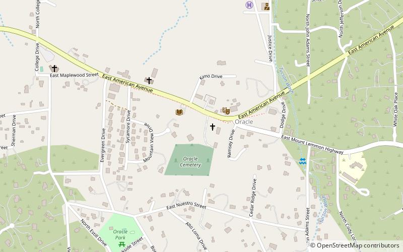 All Saint's Church location map