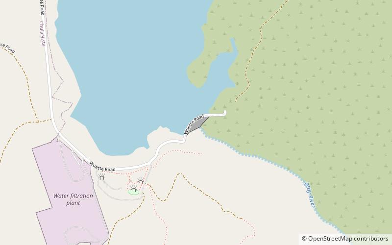 Savage Dam location map