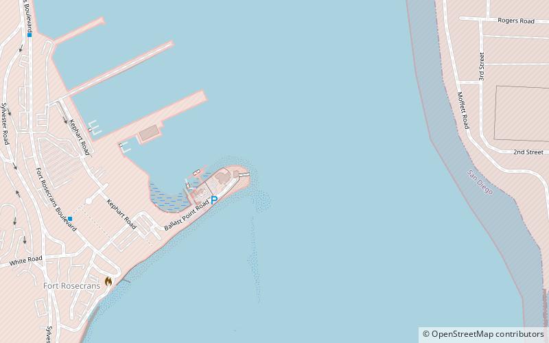 Ballast Point Lighthouse location map