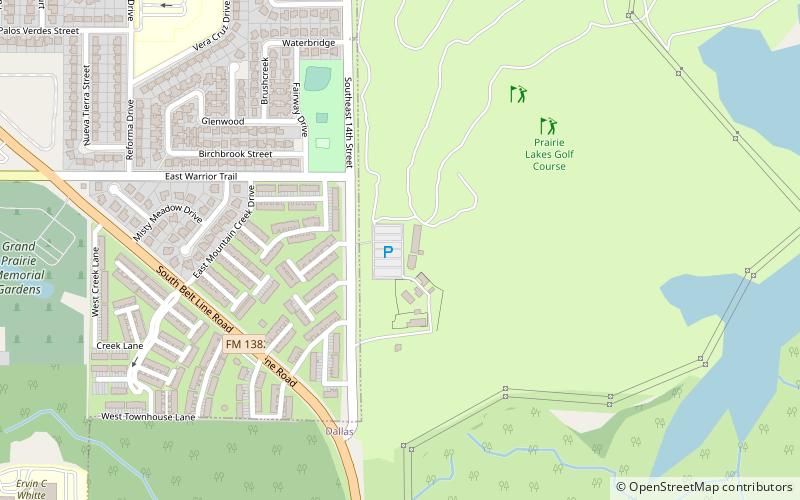 Prairie Lakes Golf Course location map