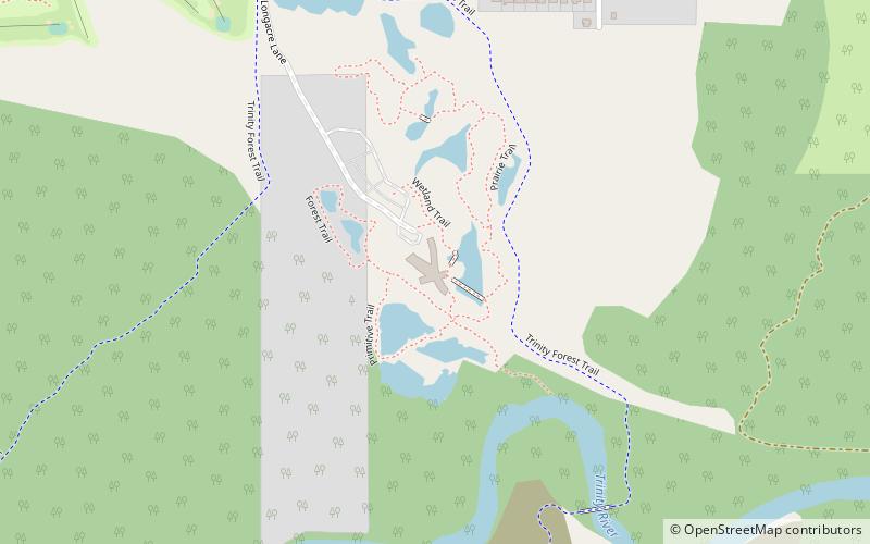 Trinity River Audubon Center location map