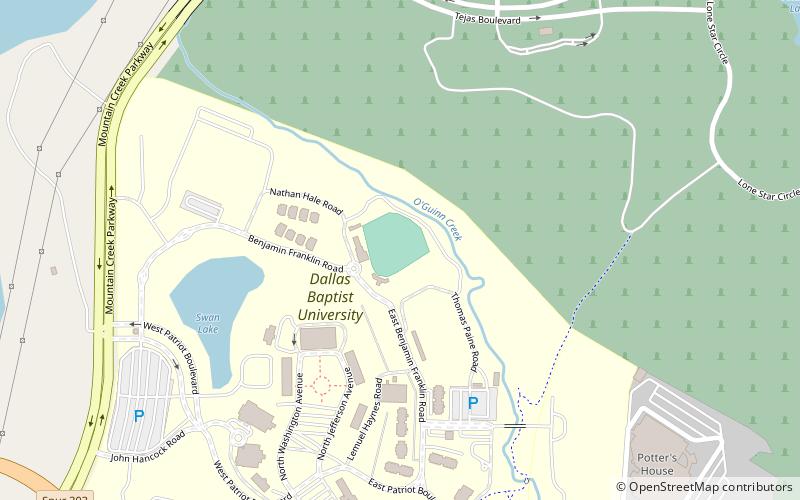 patriot field dallas location map