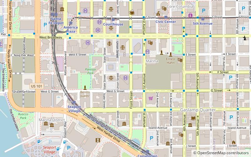 Meridian Condominiums location map