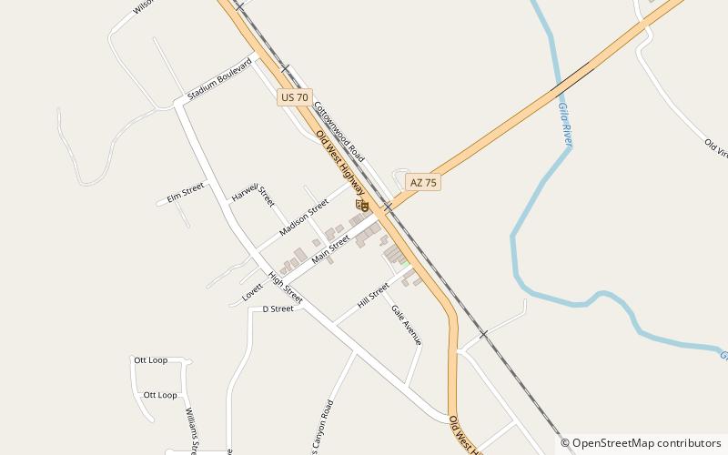 Duncan location map