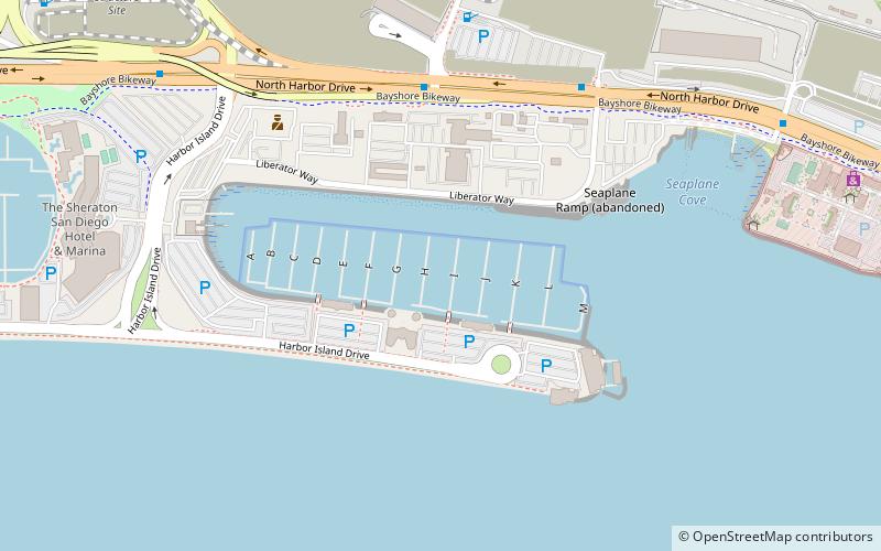 Sunroad Resort Marina location map