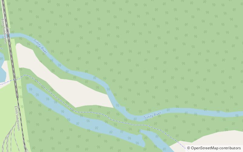 great trinity forest dallas location map