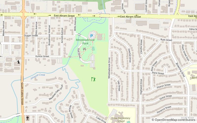 Meadowbrook Park Golf Course location map