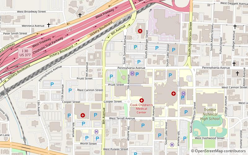 Wharton-Scott House location map