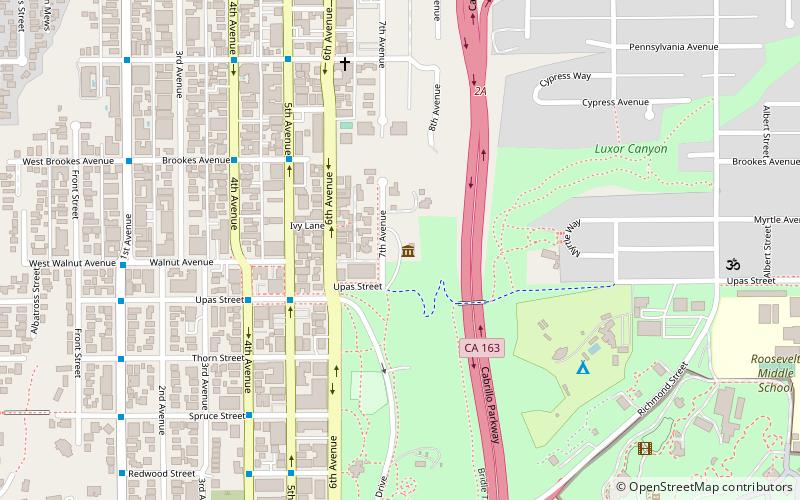 Marston House location map