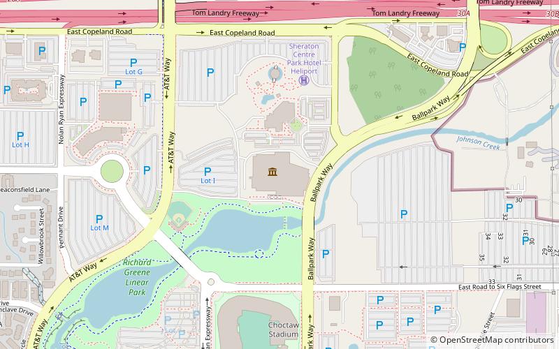Arlington Convention Center location map