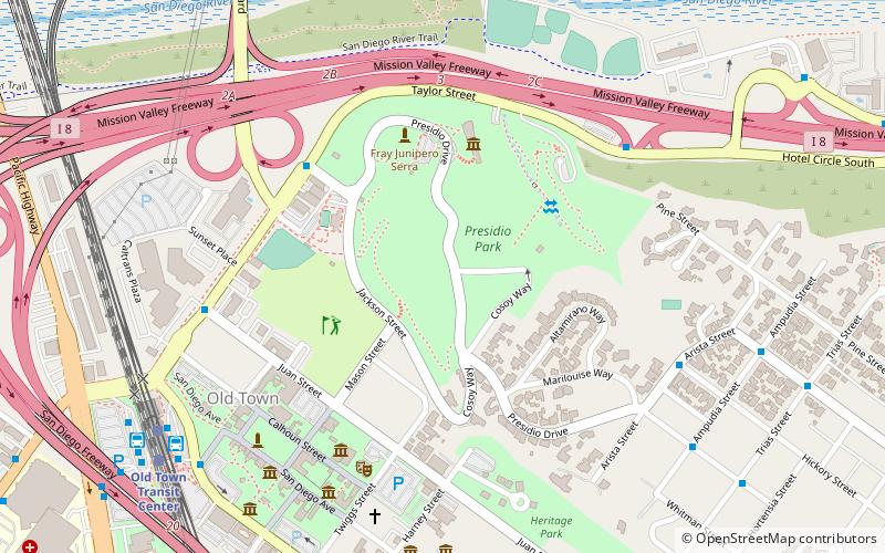 Parc Presidio location map