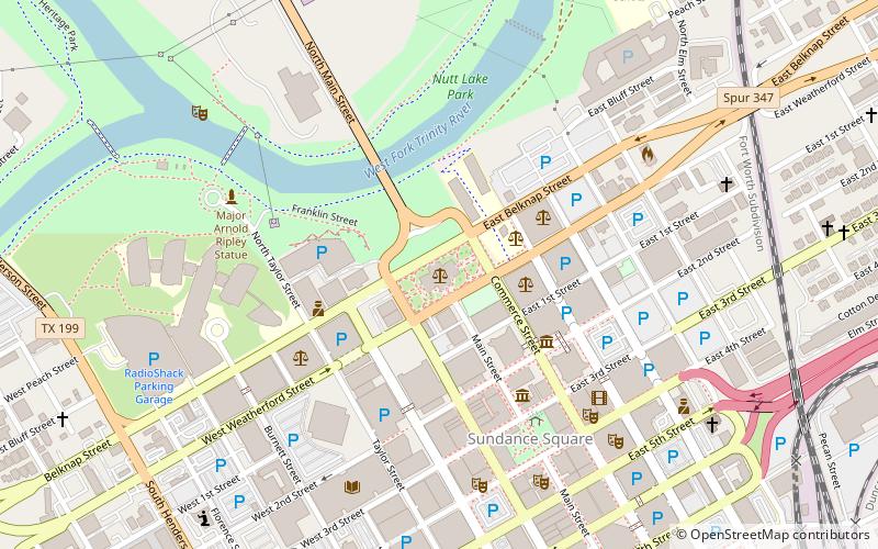 Tarrant County Courthouse location map