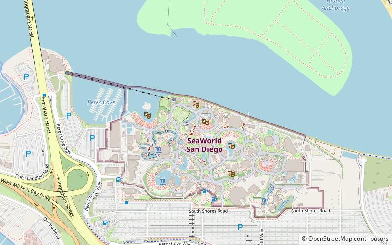 sea lions live san diego location map