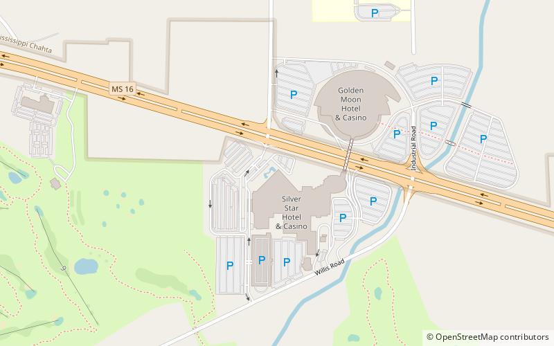 Pearl River Resort location map