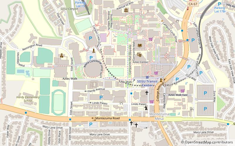 ENS 700 Field location map