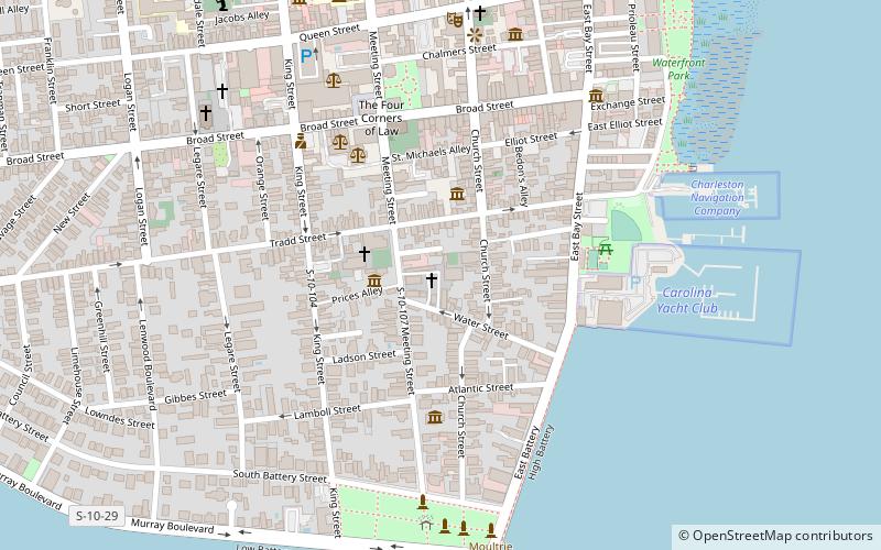 First Baptist Church location map