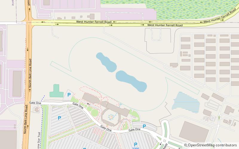 Lone Star Park location map