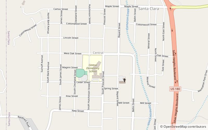 Santa Clara location map