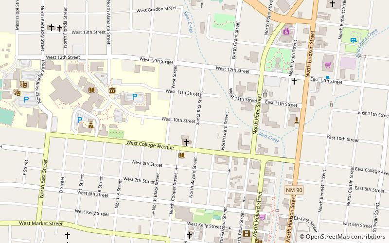 silver city north addition historic district location map