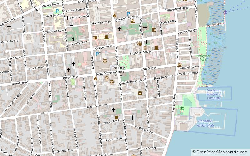 St. Michael's Churchyard location map