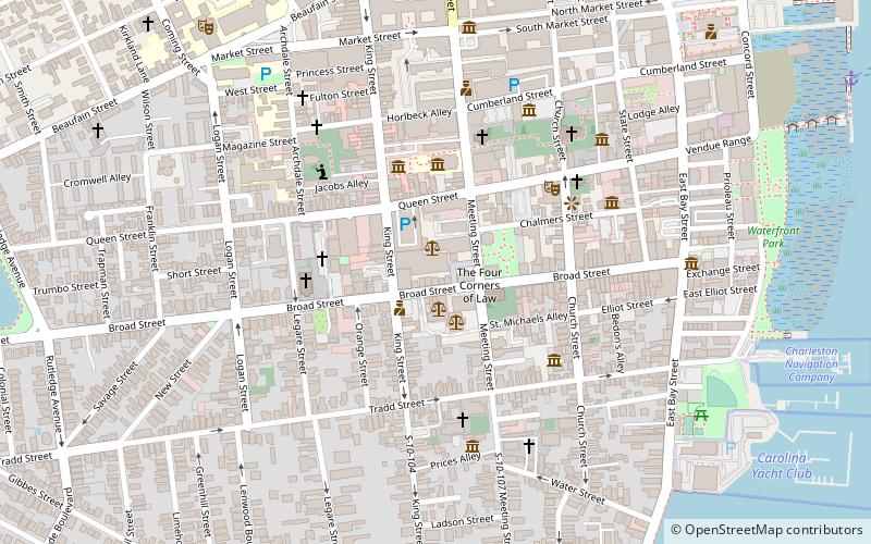 Blake Tenements location map