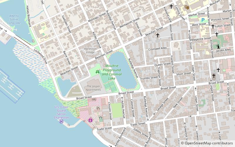 moultrie playground charleston location map