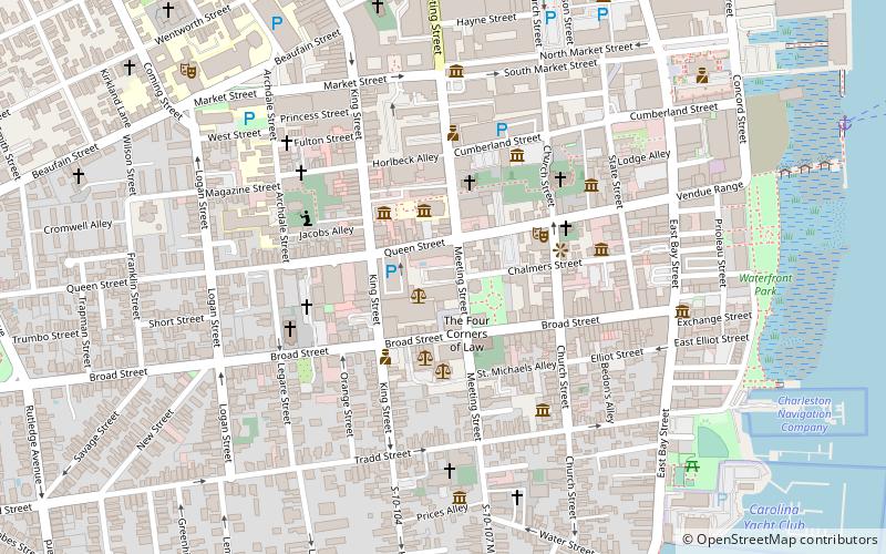 Hibernian Hall location map