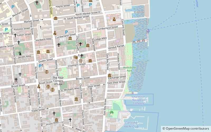 Old Exchange Building location map