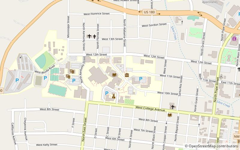 Western New Mexico University location map