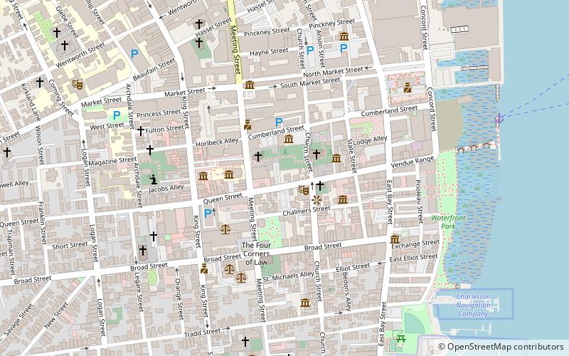 Thomas Elfe House location map