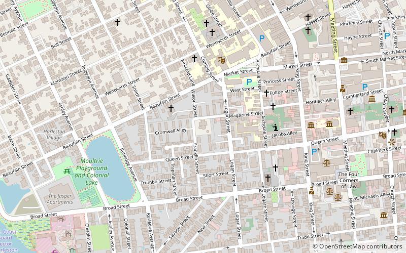 Old Charleston Jail location map